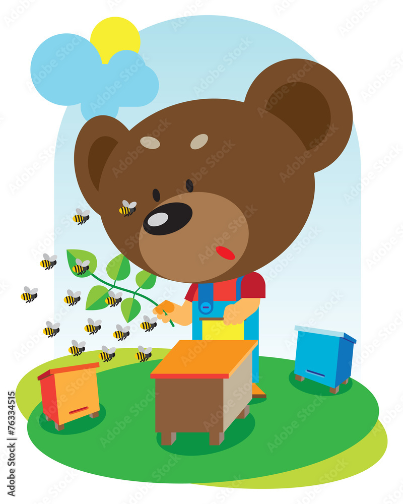 Fototapeta premium animal baby_bear