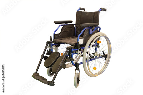 Wheelchair isolated