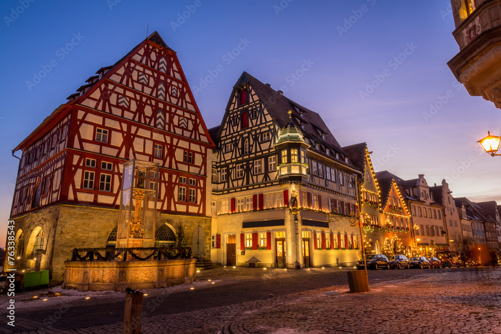 Rothenburg - medieval town in Germany
