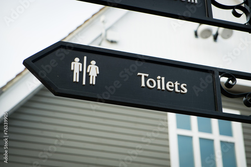 Toilet, Bathroom, Washroom, WC sign..