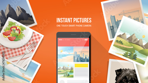 Instant pictures