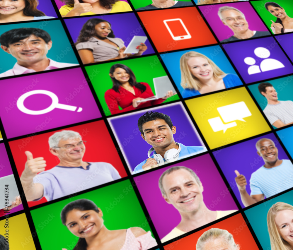 Faces People Diversity Multiethnic Group Cheerful Smiling Faces People Diversity Multiethnic Group Cheerful Smiling