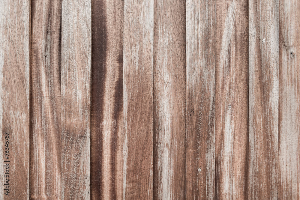Naklejka premium wooden Wood plank with knots, pattern of natural old brown aged
