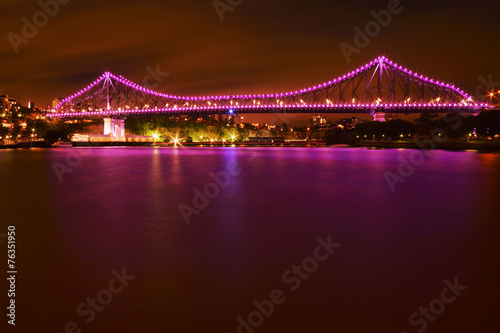 The Story Bridge in Brisbane, QLD - Australia. © Rob D