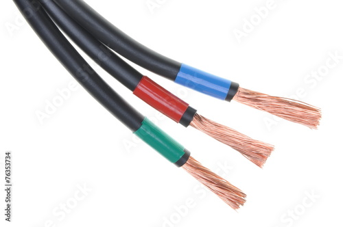 Cables used in electrical wiring installation