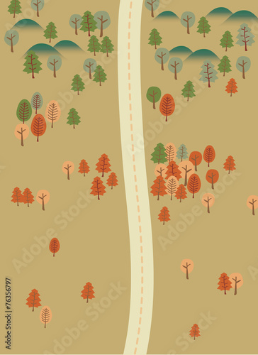 map of dryness to abundance, vector illustration