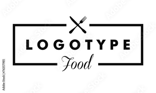 Restaurant logotype