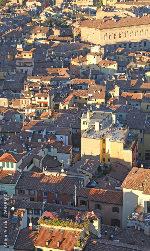 Fototapeta premium Fantastic panoramic views of the city of Bologna
