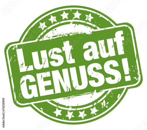 Lust auf Genuss