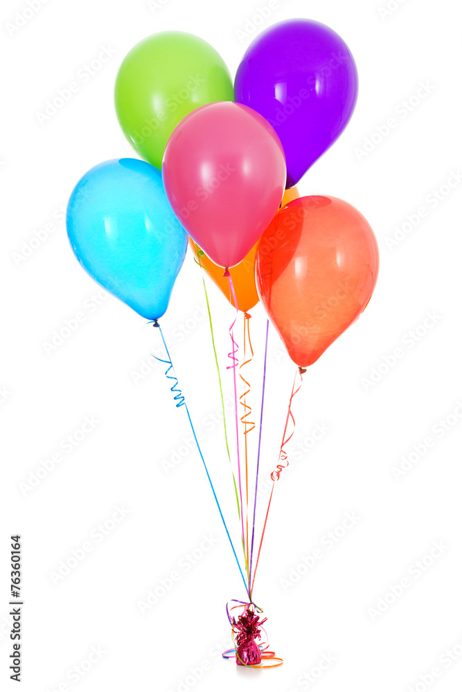 Balloons: Half Dozen Pretty Latex Balloons