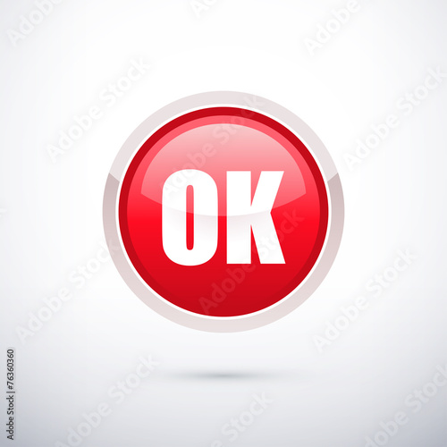 red button OK
