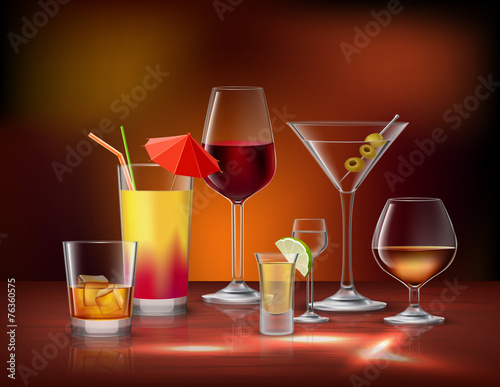 Drinks Decorative Set