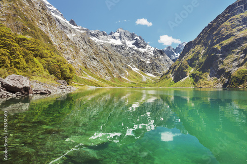 Quadro em tela Lake Marian, Neuseeland, Südinsel , Tolle Wanderung, Wandern, Einer der schönste