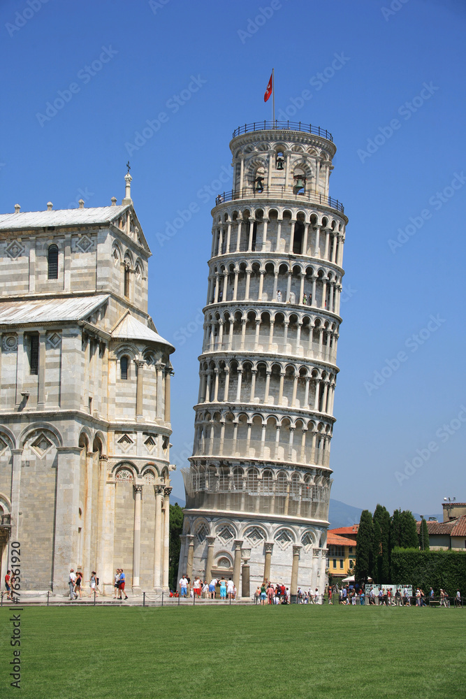 Toscana,Pisa,Torre pendente.