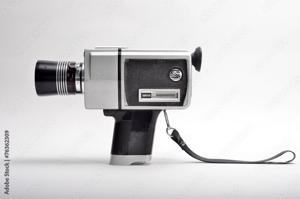 Antigua cámara de vídeo foto de Stock | Adobe Stock