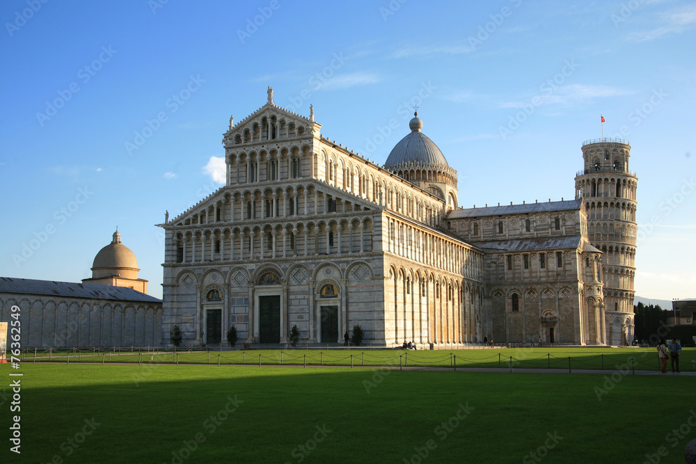 Toscana,pisa,Il Duomo e la Torre pendente.