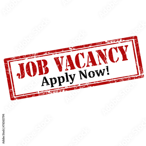 Job Vacancy-stamp