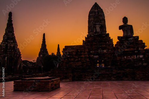 Wat Chai Watthanaram, Ayutthaya Thailand World Heritage © vichly4thai