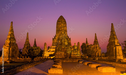 Wat Chai Watthanaram  Ayutthaya Thailand World Heritage