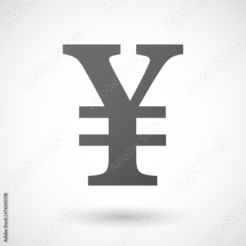 currency icon on white background