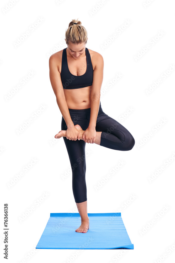Yoga women isolated Yoga women isolated