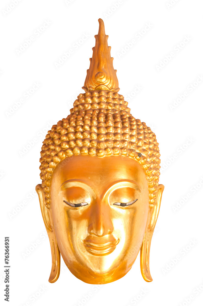 Golden Buddha Head Statue Golden Buddha Head Statue