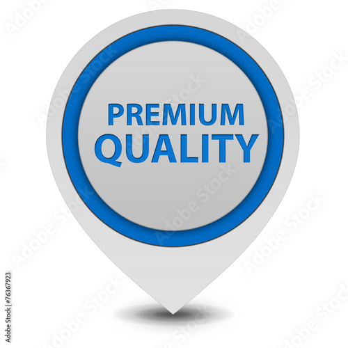 Premium quality pointer icon on white background