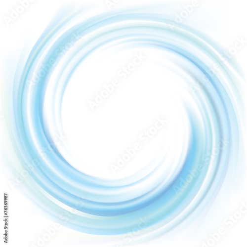 Vector background of blue swirling texture