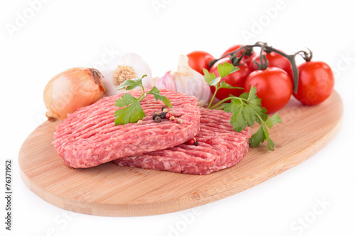 raw beef