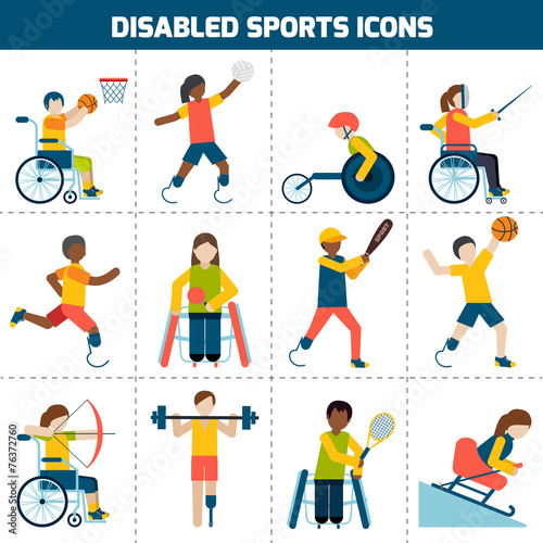 Disabled Sports Icons