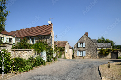 France, the picturesque village of Cherence photo