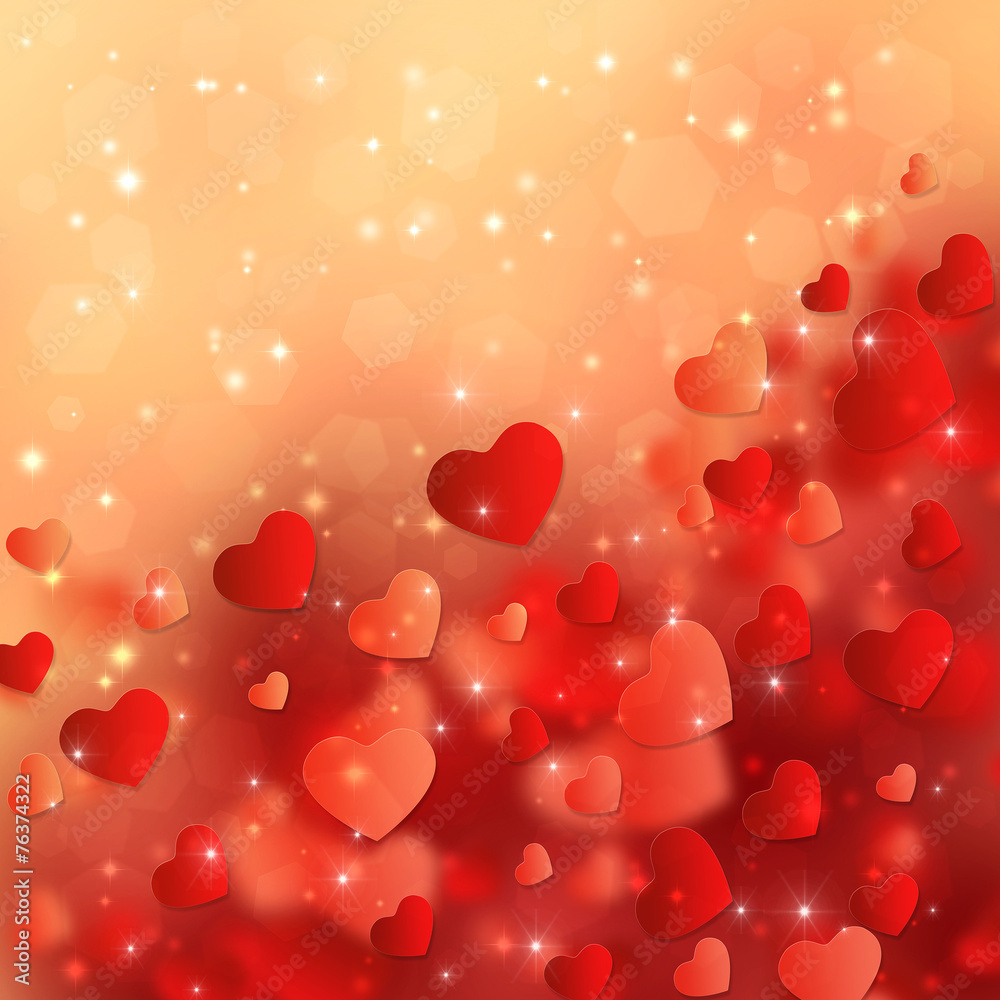 Obraz premium Valentines Day Background.