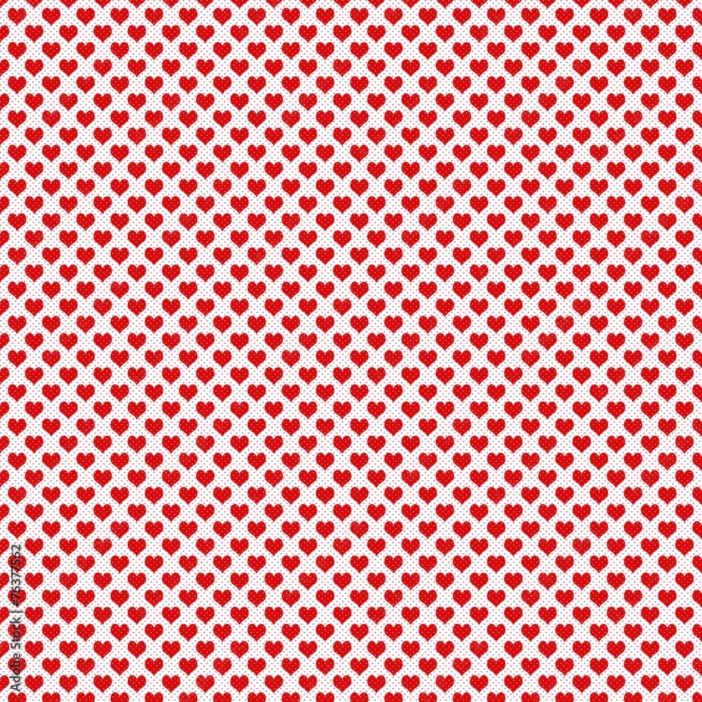 Romantic seamless pattern with hearts . Romantic seamless pattern with hearts .