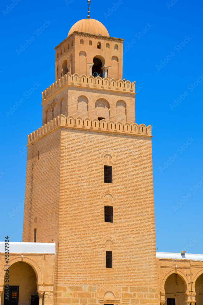 Kairouan mosque in Tunisia