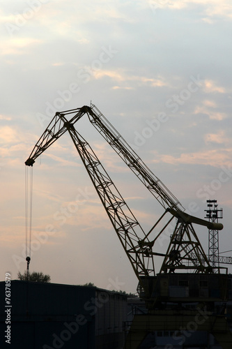 Port crane