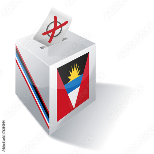 Wahlbox Antigua und Barbuda