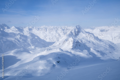 Winterpanorama in den Alpen © Netzer Johannes