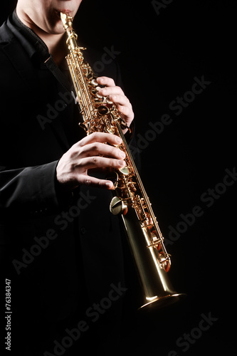 Saxophone soprano musical instruments