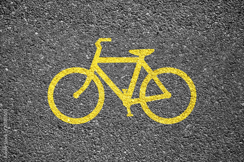 Roadside Bicycle Lane Detail