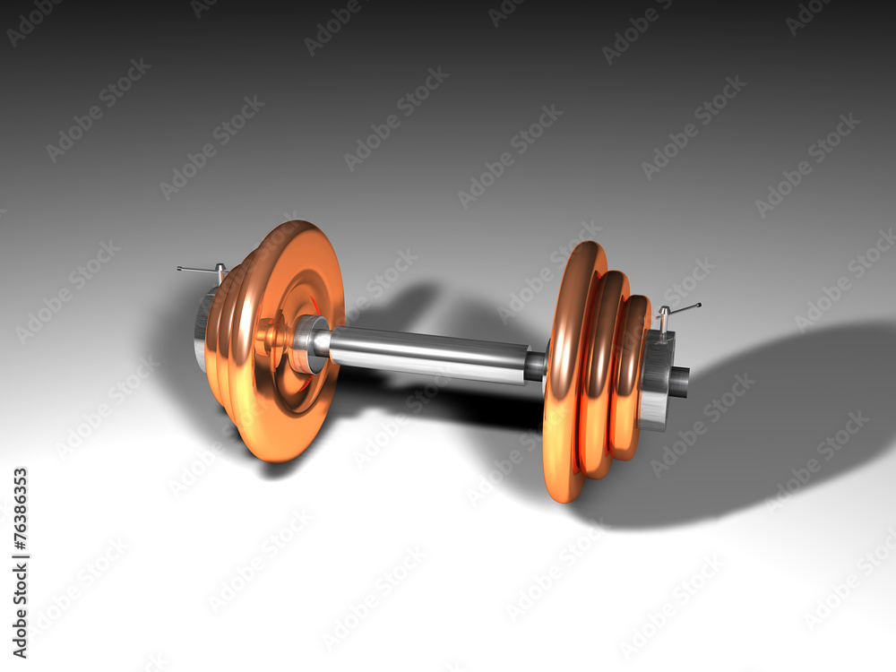 Fototapeta premium Manubrio fitness