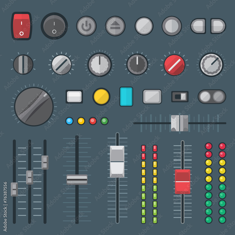 free-control-panel-vector-art
