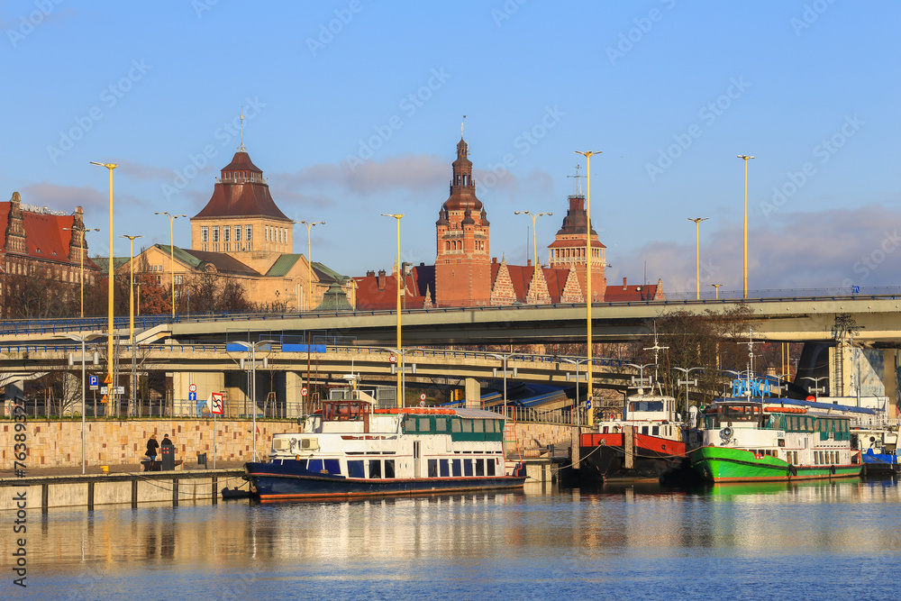 Fototapeta premium Szczecin | Wały Chrobrego
