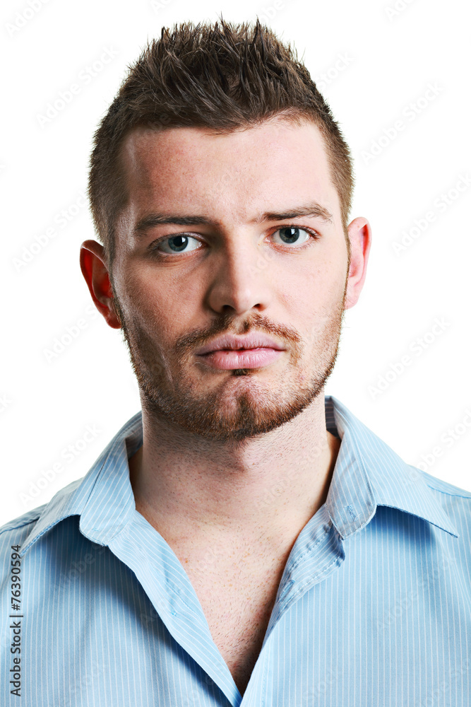 young bearded man young bearded man
