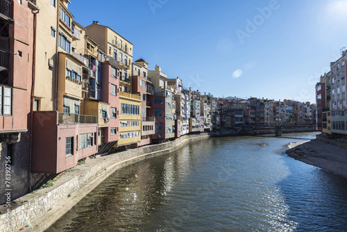 View of the city of Girona, Spain © jordi2r