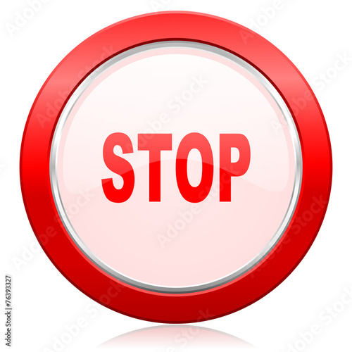 Free Download stop icon - GFXLoad