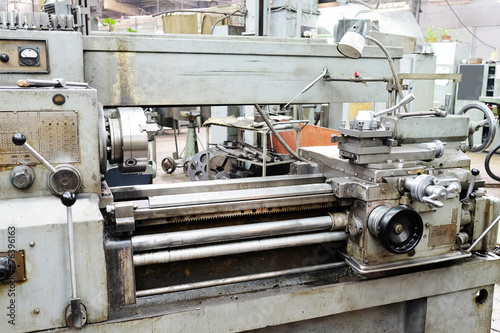 image lathe machine in a workshop © Dmitry Vereshchagin