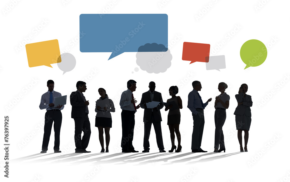 Fototapeta premium Business Collaboration Colleague Partnership Teamwork Concept