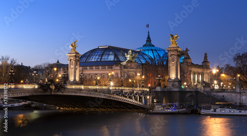Pont Alexandre 3 et Grand Palais photo