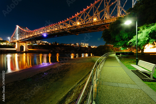 Story Bridge at night