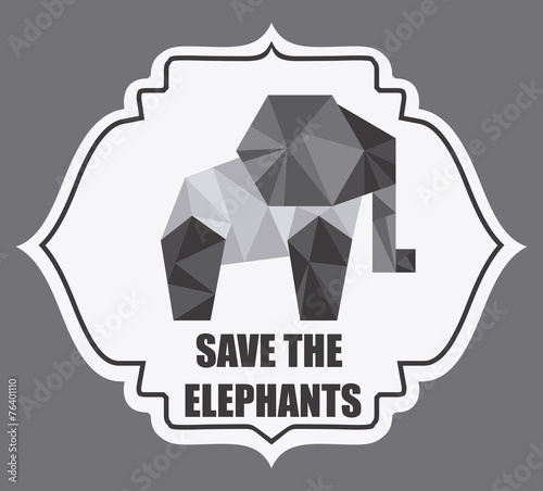 save the animals design